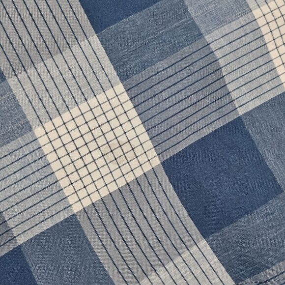 Orvis Button Up Shirt Adult Large White Blue Vented Polyester Outdoor Mens - Picture 6 of 11